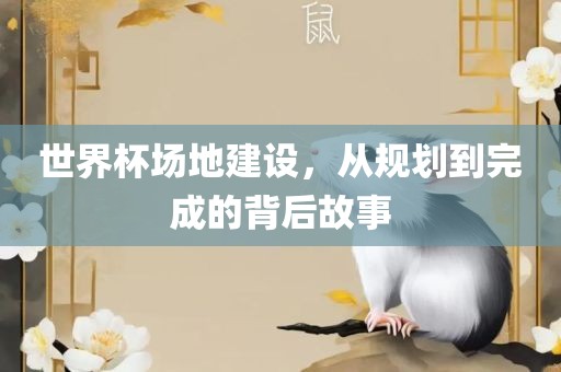 世界杯场地建设，从规划到完成的背后故事